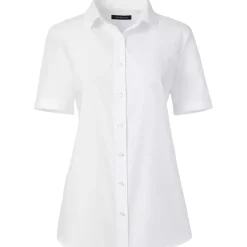 School Uniform Women's Petite Short Sleeve Broadcloth Shirt
