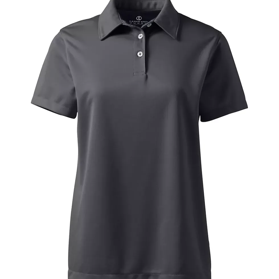 School Uniform Women's Plus Size Short Sleeve Active Pique Polo
