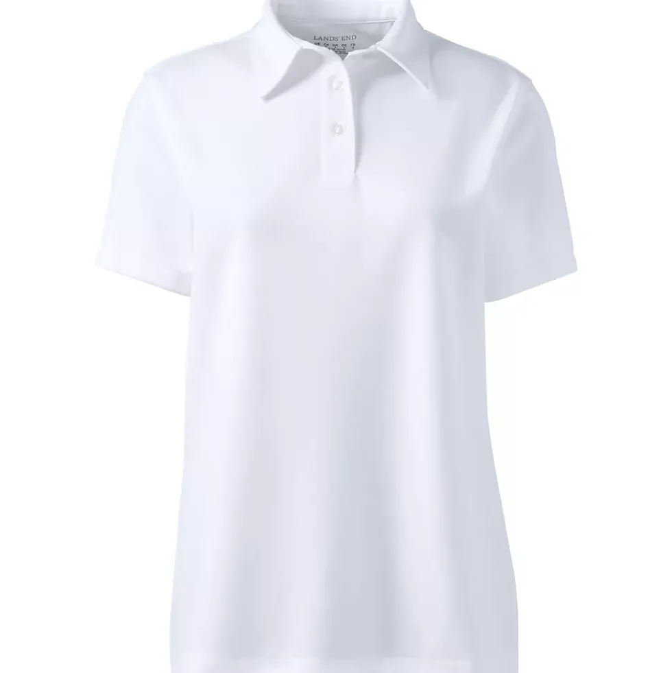 School Uniform Women's Plus Size Short Sleeve Active Pique Polo