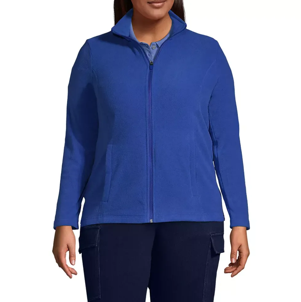 School Uniform Women's Plus Size Thermacheck 100 Fleece Jacket