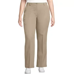 School Uniform Women's Recycle Active Chino Comfort Waist Straight Leg Pants