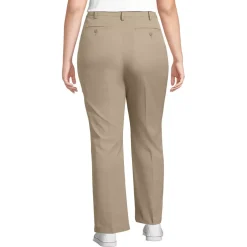 School Uniform Women's Recycle Active Chino Comfort Waist Straight Leg Pants