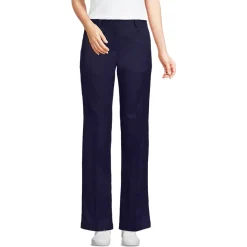 School Uniform Women's Recycle Active Chino Comfort Waist Straight Leg Pants