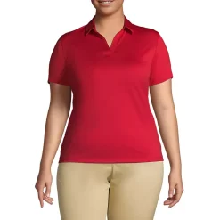 School Uniform Women's Short Sleeve Rapid Dry Sport Neck Polo Shirt
