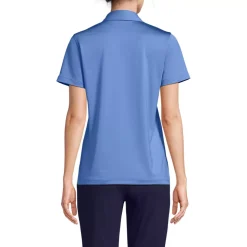 School Uniform Women's Short Sleeve Rapid Dry Sport Neck Polo Shirt