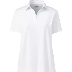 School Uniform Women's Short Sleeve Rapid Dry Sport Neck Polo Shirt