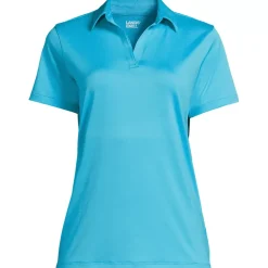 School Uniform Women's Short Sleeve Rapid Dry Sport Neck Polo Shirt