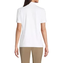 School Uniform Women's Short Sleeve Rapid Dry Sport Neck Polo Shirt