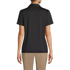 School Uniform Women's Short Sleeve Rapid Dry Sport Neck Polo Shirt