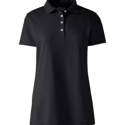 School Uniform Women's Short Sleeve Polyester Polo Shirt