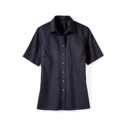 School Uniform Women's Short Sleeve Performance Twill Shirt