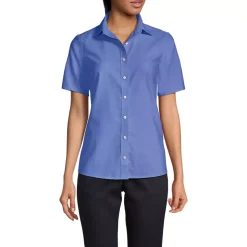 School Uniform Women's Short Sleeve Oxford Shirt
