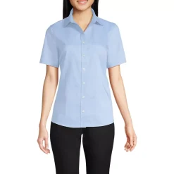 School Uniform Women's Short Sleeve Oxford Shirt