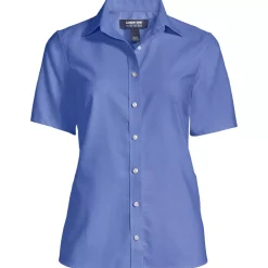 School Uniform Women's Short Sleeve Oxford Shirt