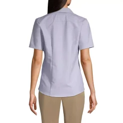 School Uniform Women's Short Sleeve Oxford Shirt