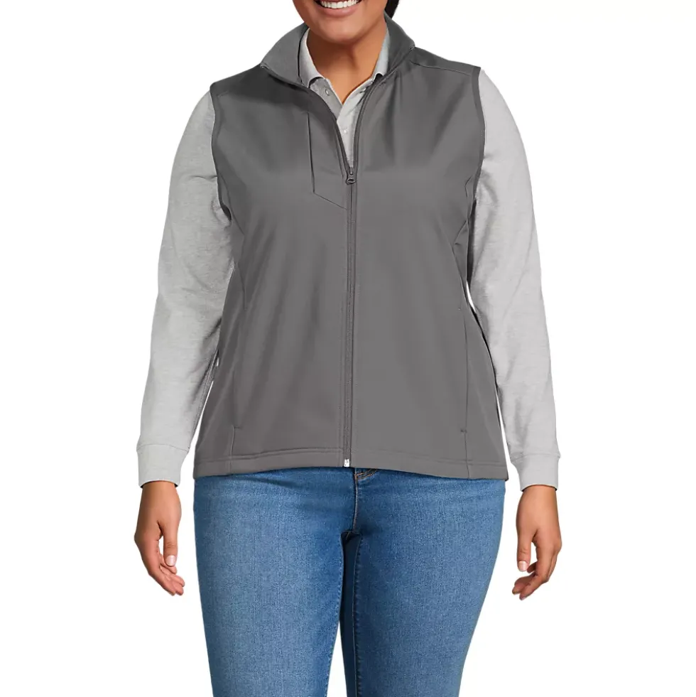 School Uniform Women's Soft Shell Vest
