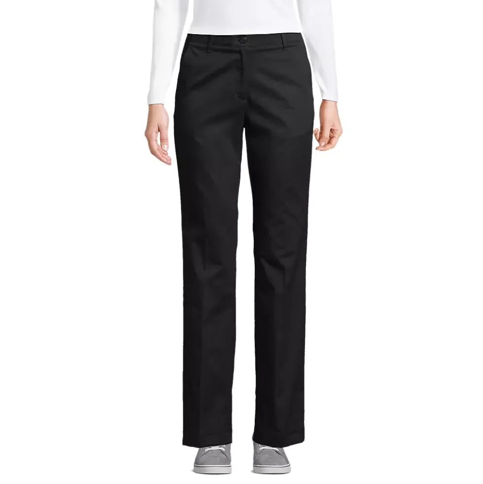 School Uniform Women's Straight Leg Chino Pants