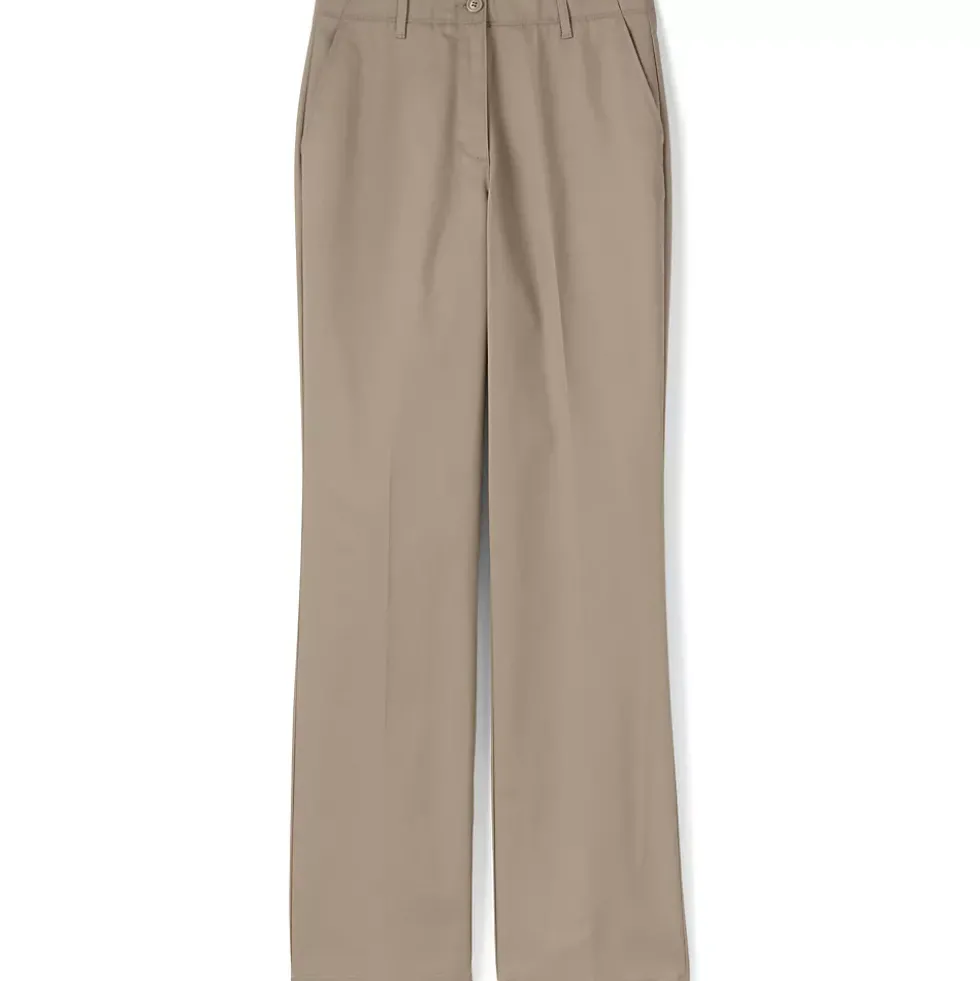 School Uniform Women's Straight Leg Chino Pants