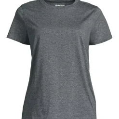 School Uniform Women's Supima Jersey Short Sleeve Relaxed Tee Shirt