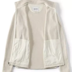 School Uniform Women's Sweater Fleece Zip Front Jacket