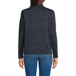 School Uniform Women's Sweater Fleece Zip Front Jacket