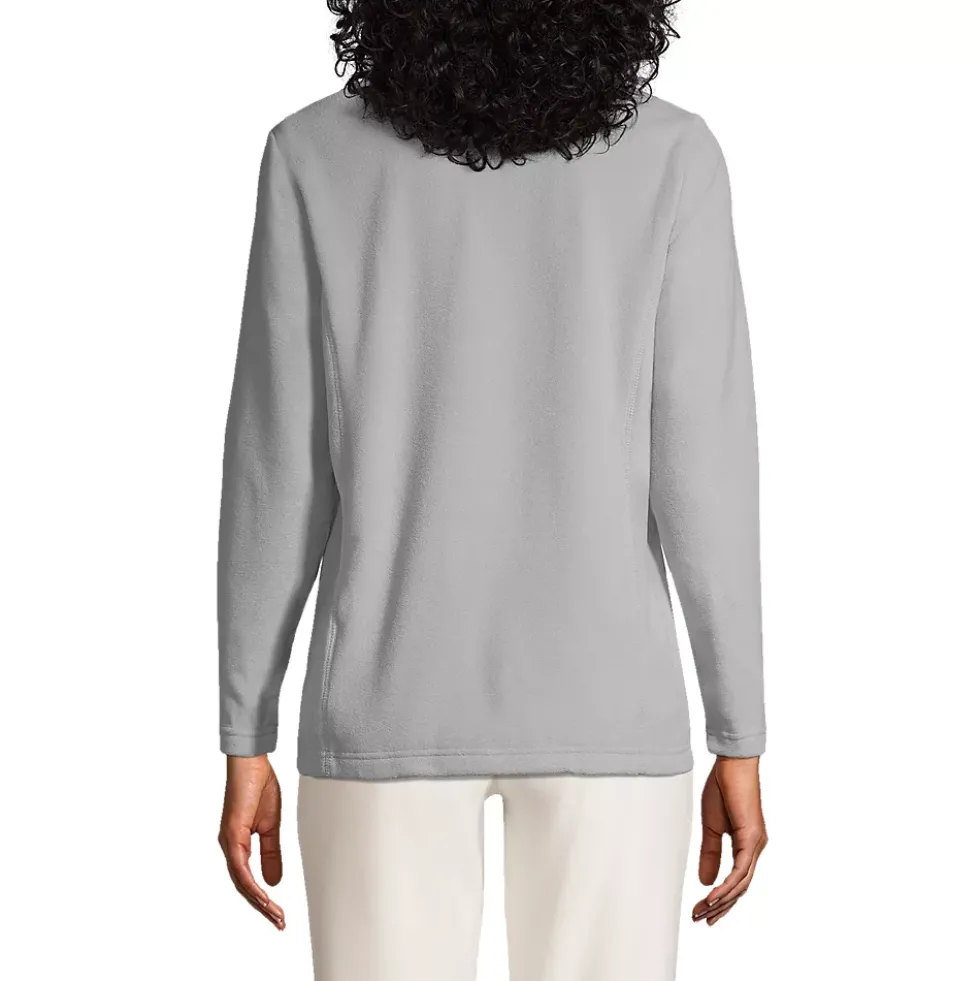 School Uniform Women's Thermacheck 100 Fleece Quarter Zip Pullover Top