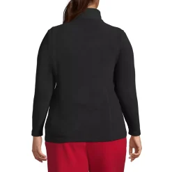School Uniform Women's Thermacheck 100 Fleece Quarter Zip Pullover Top