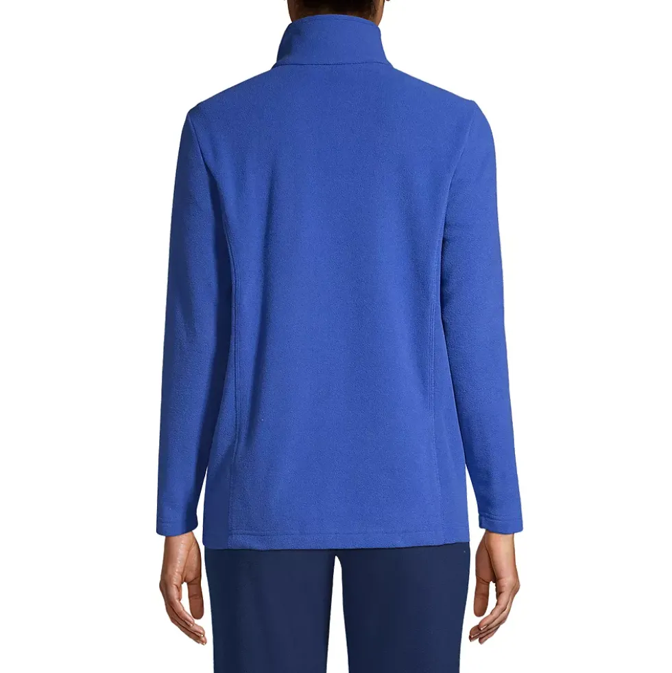 School Uniform Women's Thermacheck 100 Fleece Quarter Zip Pullover Top