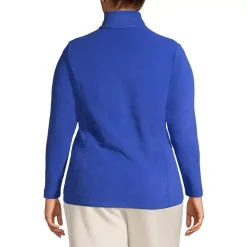 School Uniform Women's Thermacheck 100 Fleece Quarter Zip Pullover Top