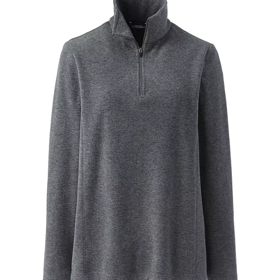 School Uniform Women's Thermacheck 100 Fleece Quarter Zip Pullover Top
