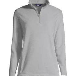 School Uniform Women's Thermacheck 100 Fleece Quarter Zip Pullover Top