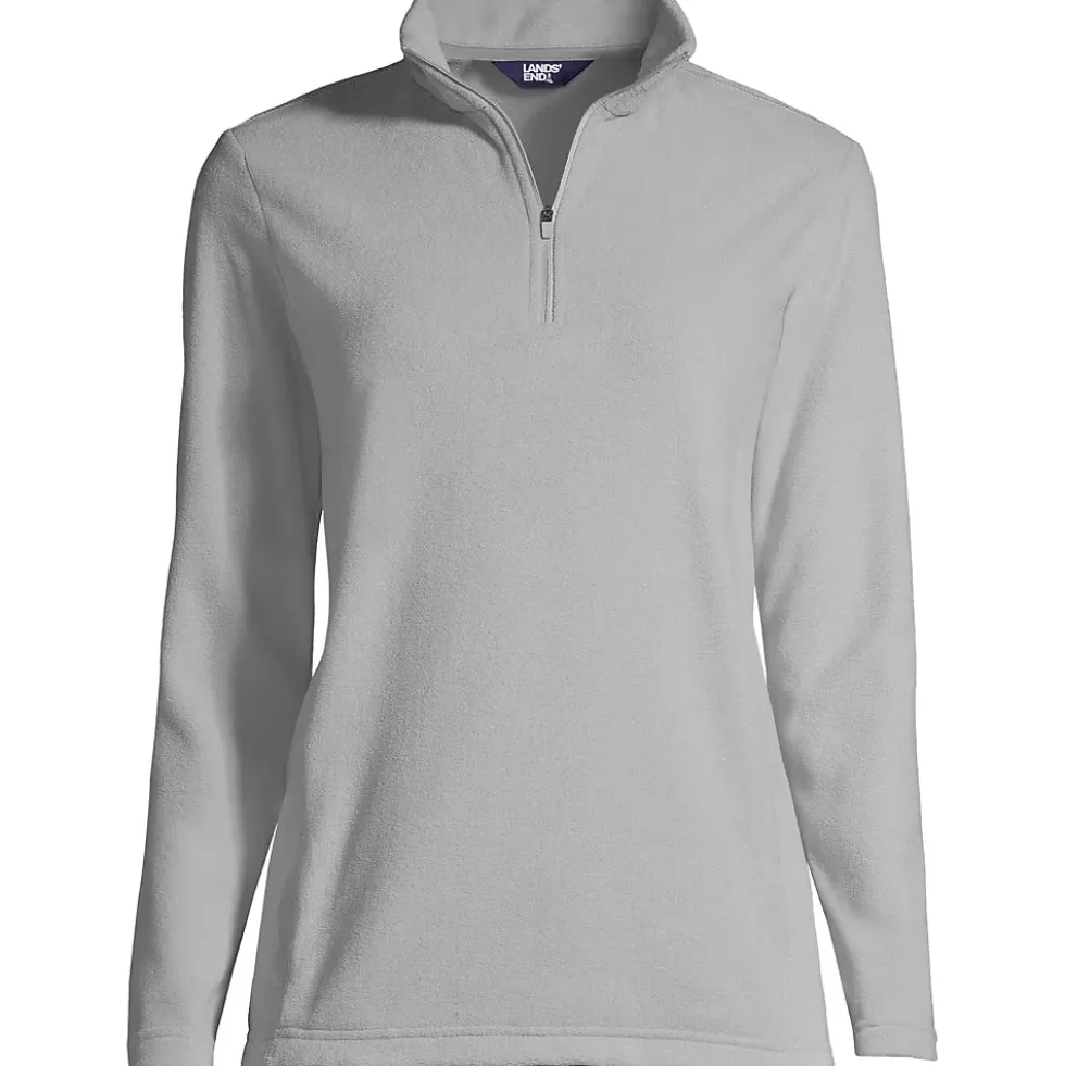 School Uniform Women's Thermacheck 100 Fleece Quarter Zip Pullover Top