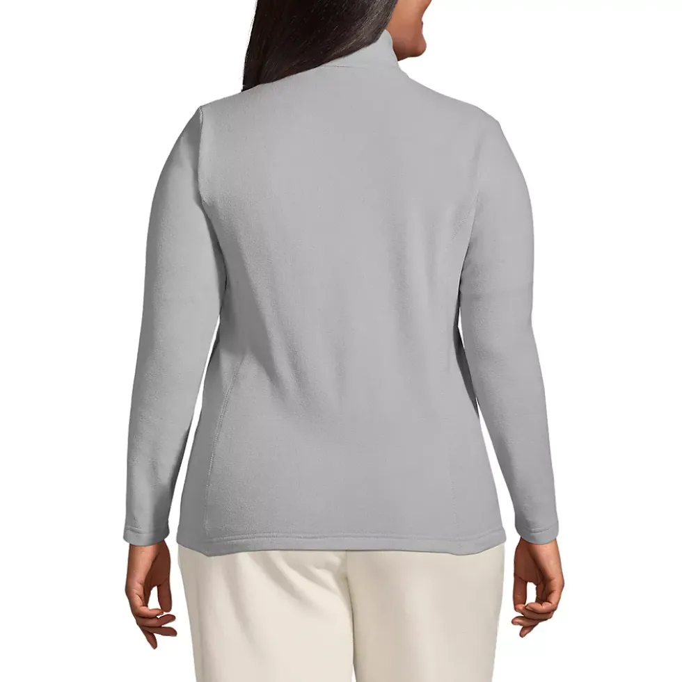 School Uniform Women's Thermacheck 100 Fleece Quarter Zip Pullover Top