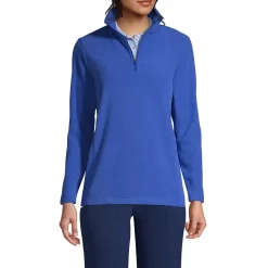 School Uniform Women's Thermacheck 100 Fleece Quarter Zip Pullover Top