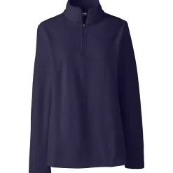 School Uniform Women's Thermacheck 100 Fleece Quarter Zip Pullover Top