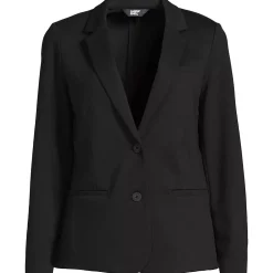 School Uniform Women's Two Button Ponte Blazer