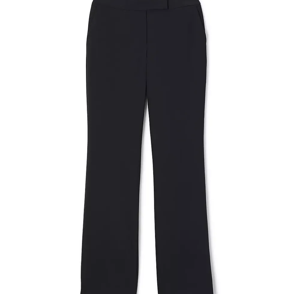 School Uniform Women's Washable Wool Straight Modern Pants