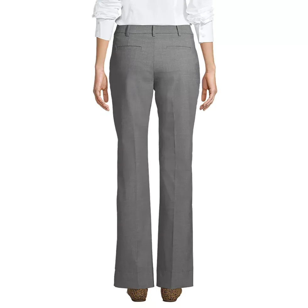 School Uniform Women's Washable Wool Straight Modern Pants