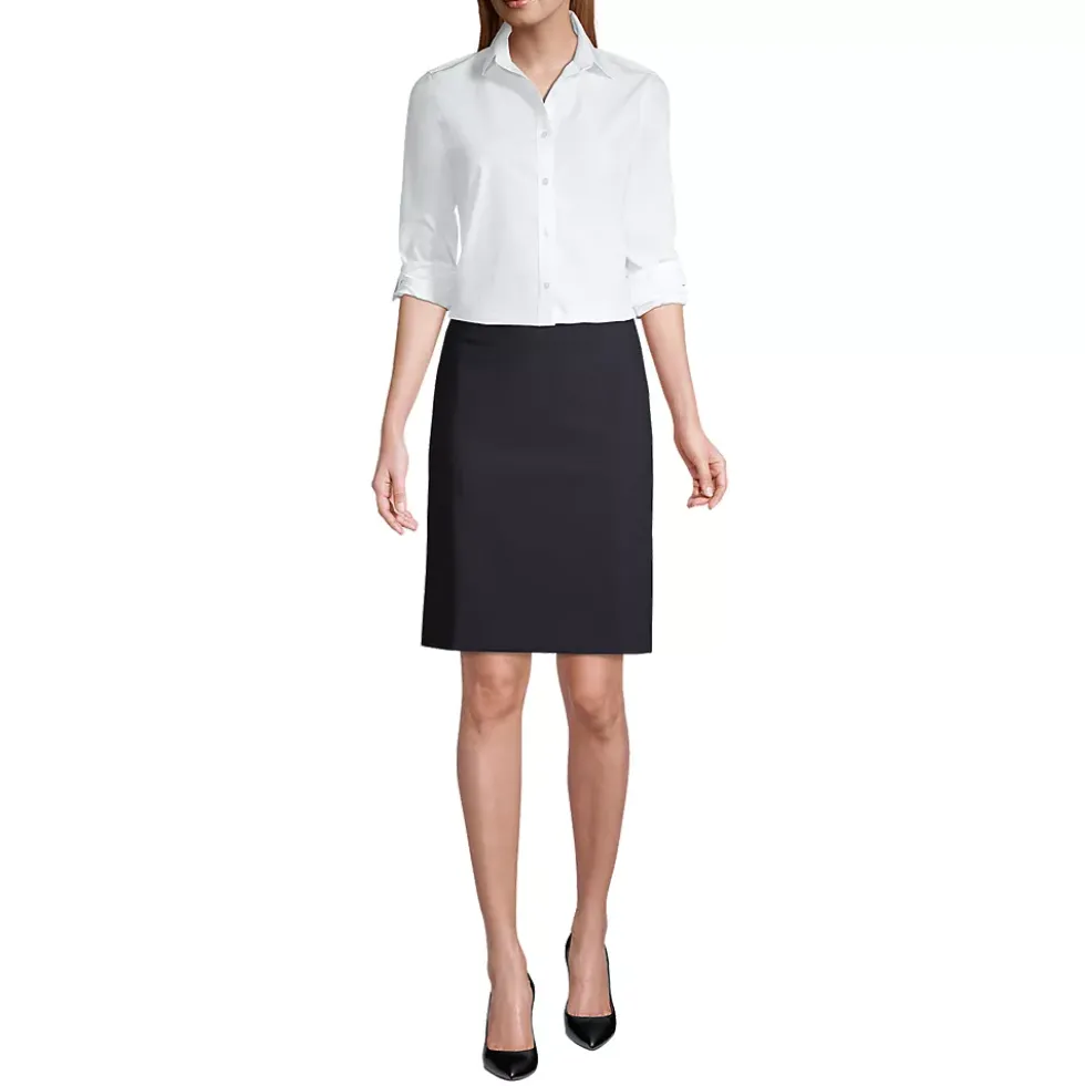 School Uniform Women's Washable Wool Skirt