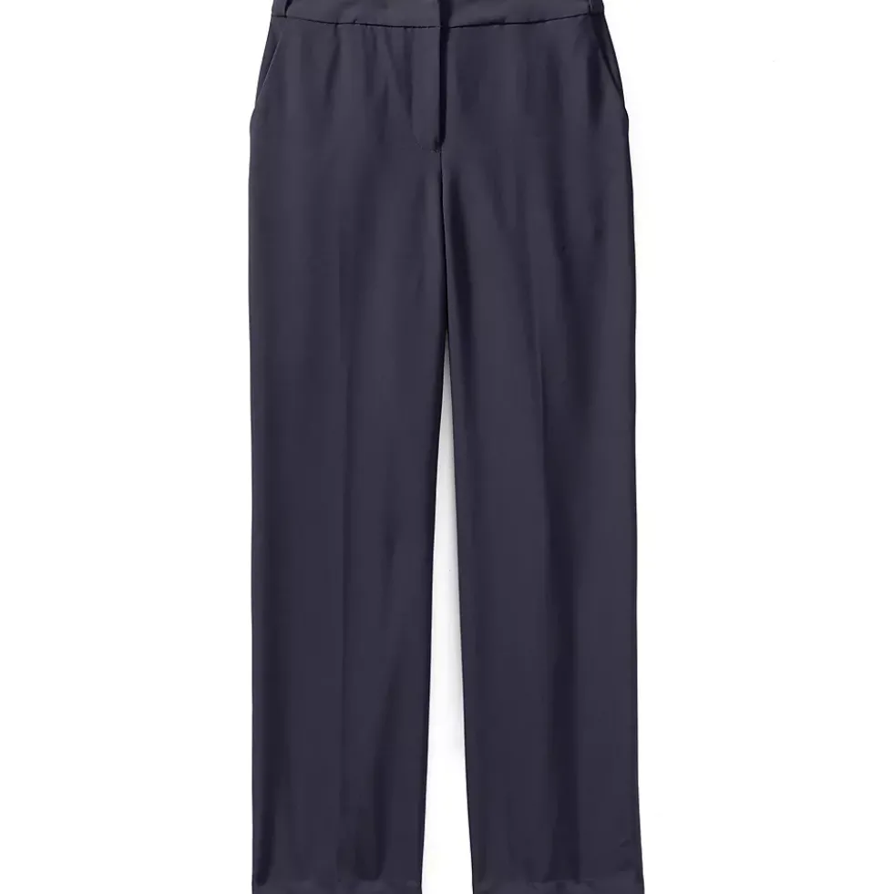 School Uniform Women's Washable Wool Plain Comfort Trousers