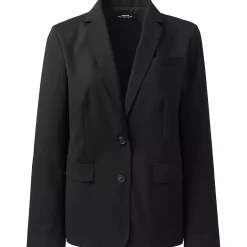 School Uniform Women's Washable Wool Two Button Traditional Blazer