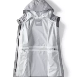 School Uniform Women's Waterproof Hooded Packable Rain Jacket