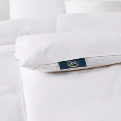 Serta All Seasons Cotton Blend European Down Comforter