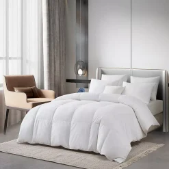 Serta All Seasons Cotton Blend European Down Comforter
