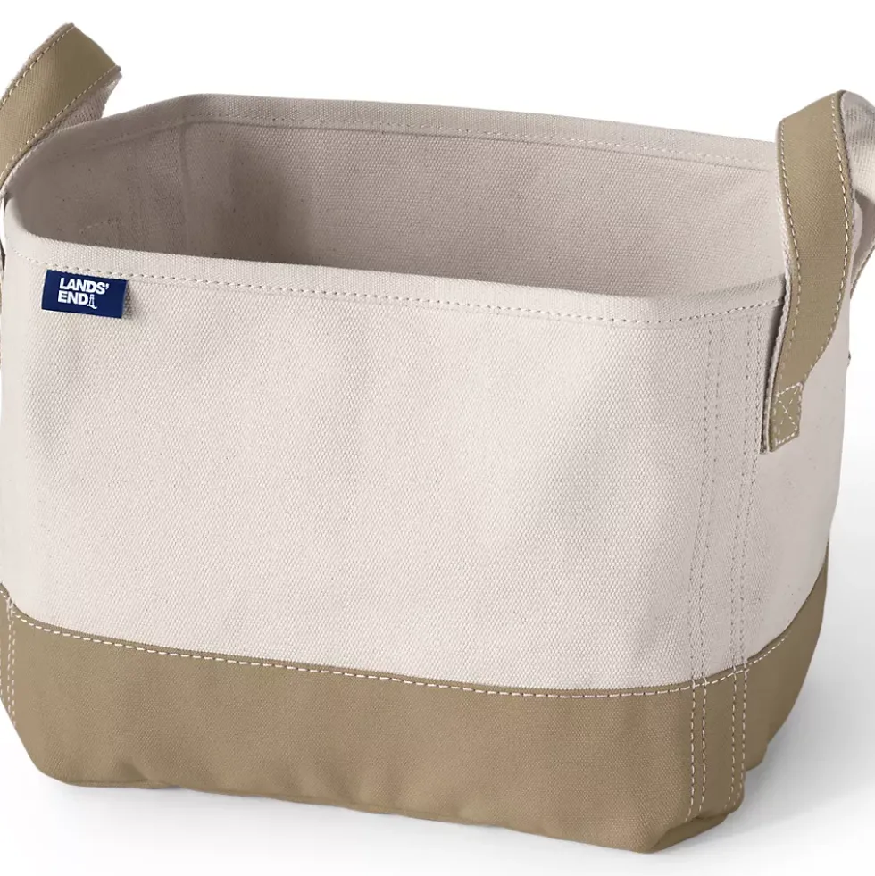Small Canvas Storage Tote
