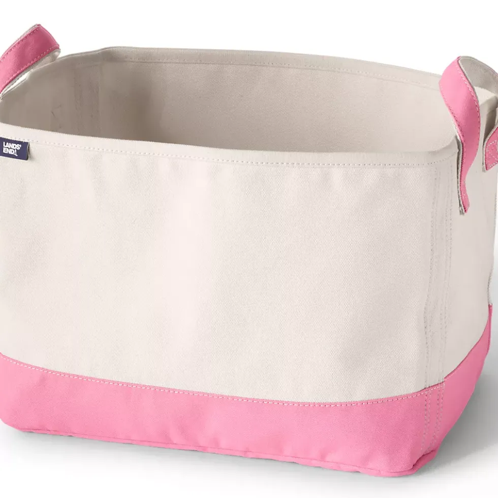 Small Canvas Storage Tote
