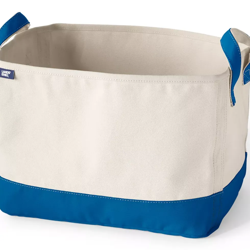 Small Canvas Storage Tote