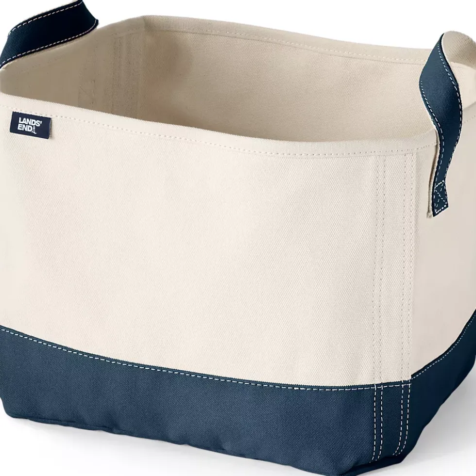 Small Canvas Storage Tote