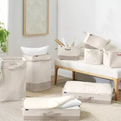 Small Canvas Storage Tote