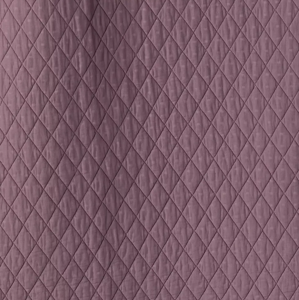 Solid Diamond Double Voile Quilt